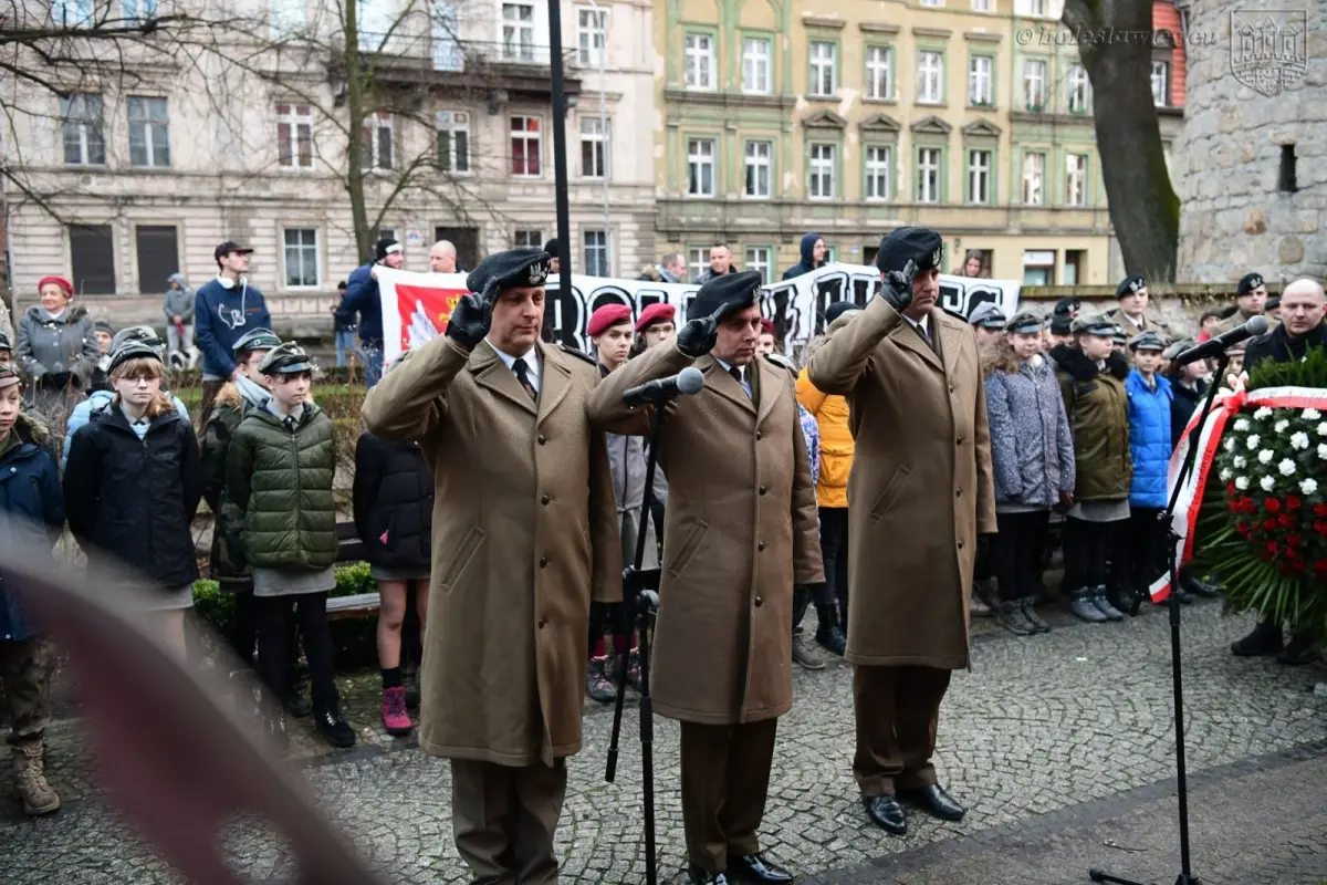 Obchody Narodowego Dnia Pamięci Żołnierzy Wyklętych w Bolesławcu