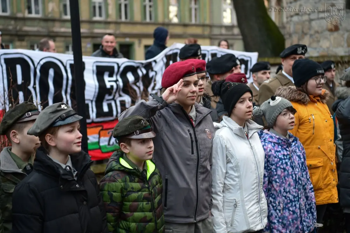 Obchody Narodowego Dnia Pamięci Żołnierzy Wyklętych w Bolesławcu