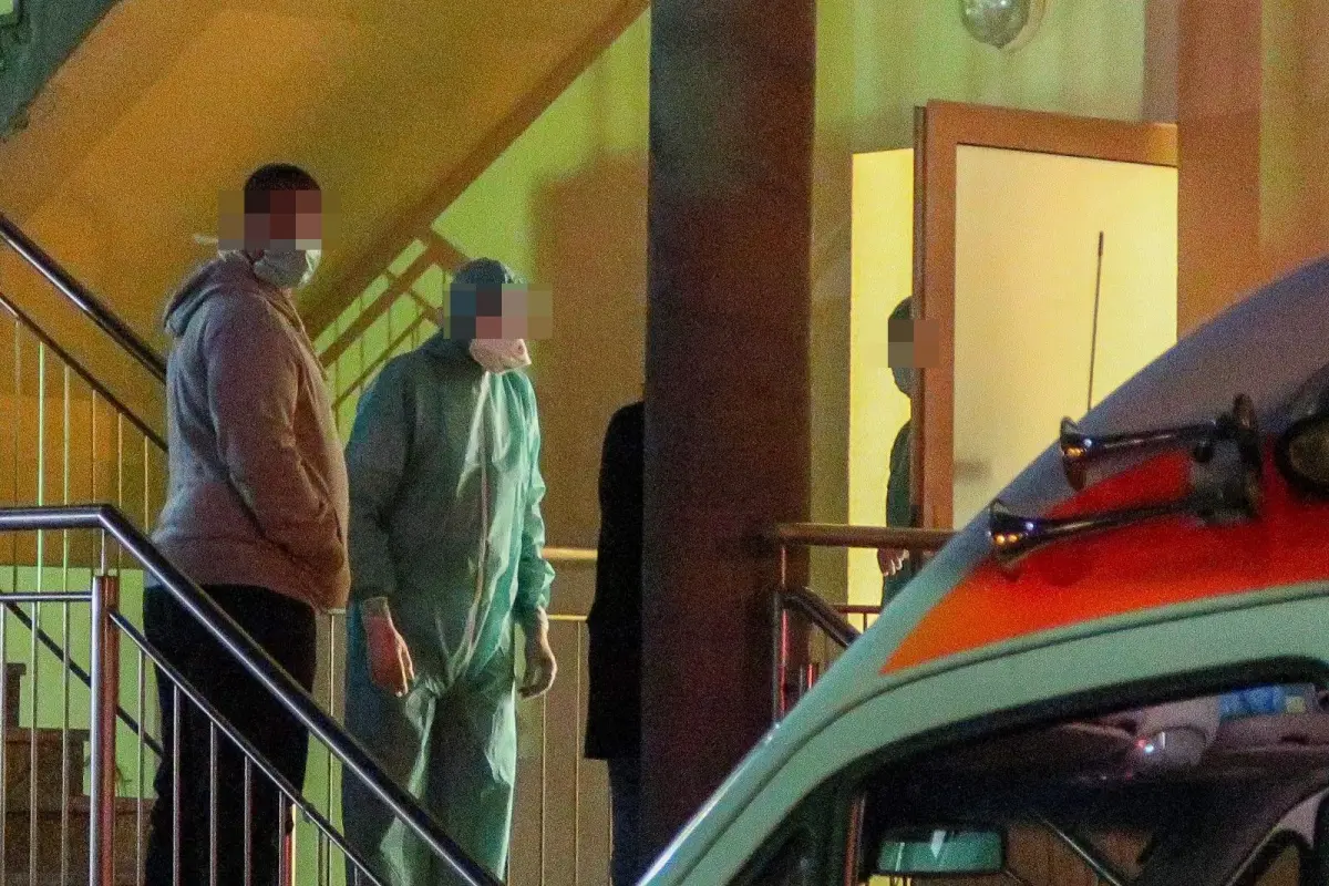Przyjęcie pacjentów na oddział zakaźny w Bolesławcu