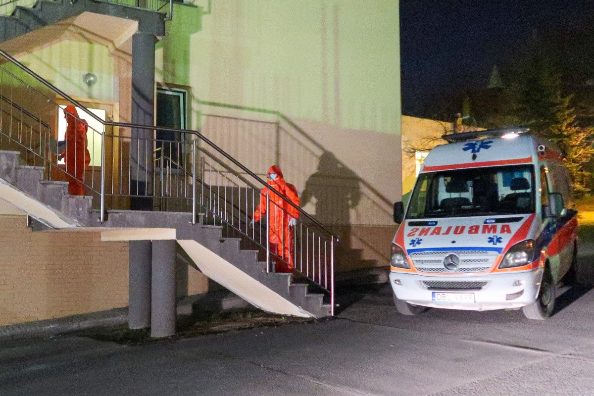 Przyjęcie pacjentów na oddział zakaźny w Bolesławcu