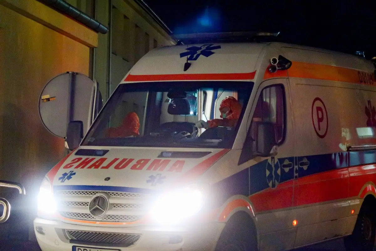 Przyjęcie pacjentów na oddział zakaźny w Bolesławcu