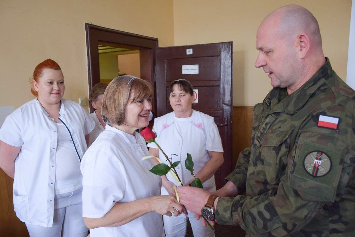 Spotkanie z okazji Dnia Kobiet w 23 Śląskim Pułku Artylerii w Bolesławcu