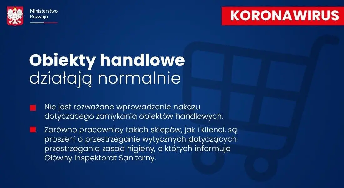 Informacja Ministerstwa Rozwoju odnośnie placówek halndowych