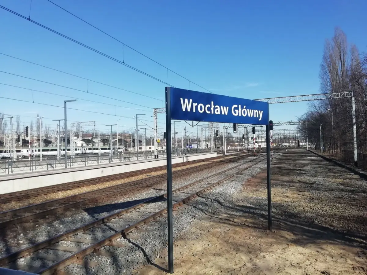 Dodatkowy nowy peron na Wrocławiu Głównym