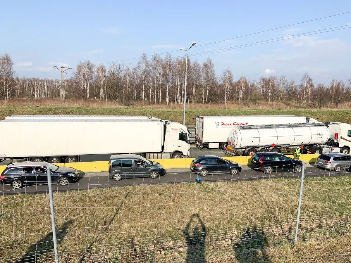 Granica Jędrzychowice. Kontrola sanitarna i graniczna