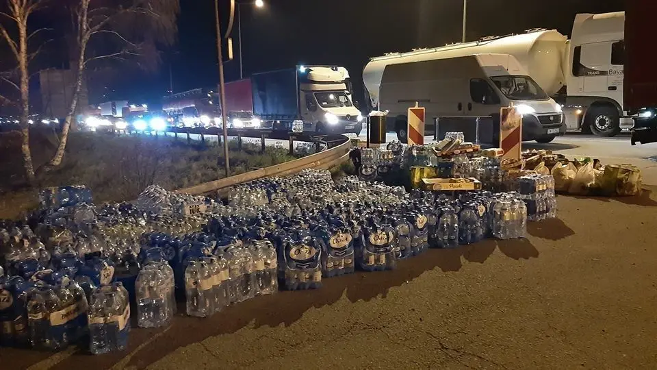 Woda na granicy w Jędrzychowicach