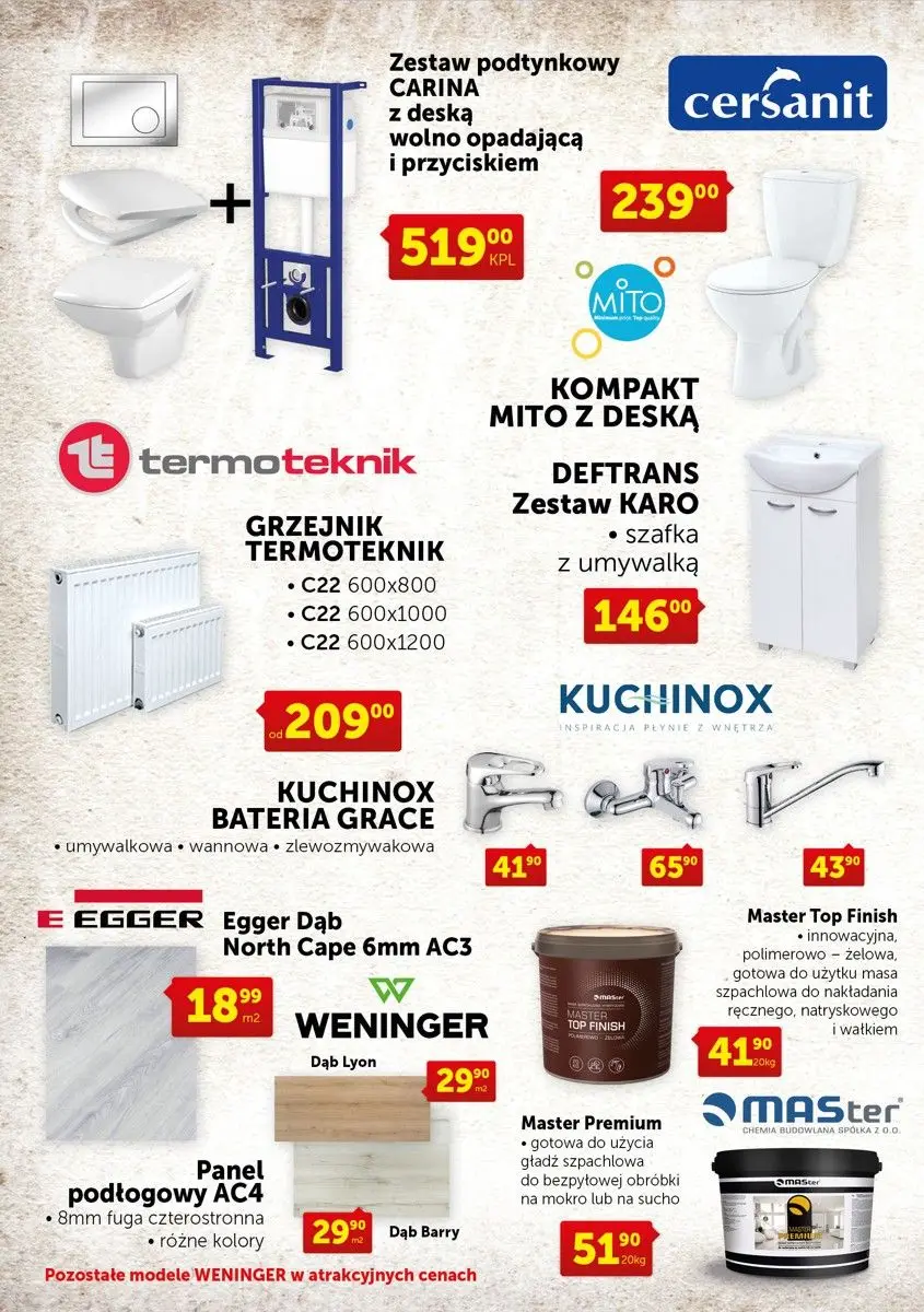 Oferta promocyjna firmy Cieśla
