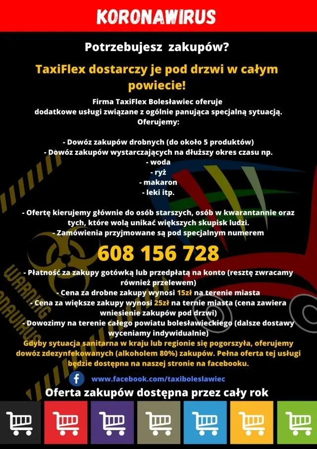TaxiFlex Bolesławiec - promocje!