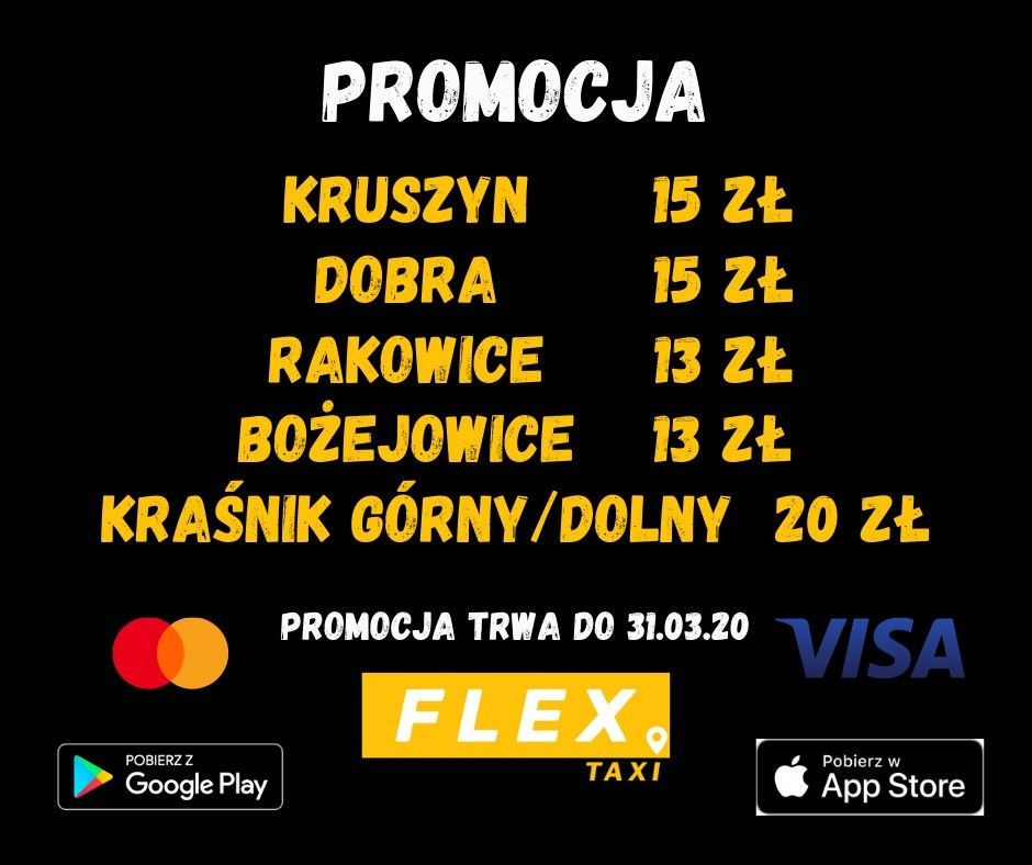 TaxiFlex Bolesławiec - promocje!