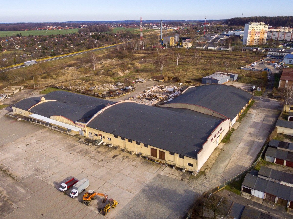 Budynki przy ul. Staroszkolnej - stan z 2020-03-15