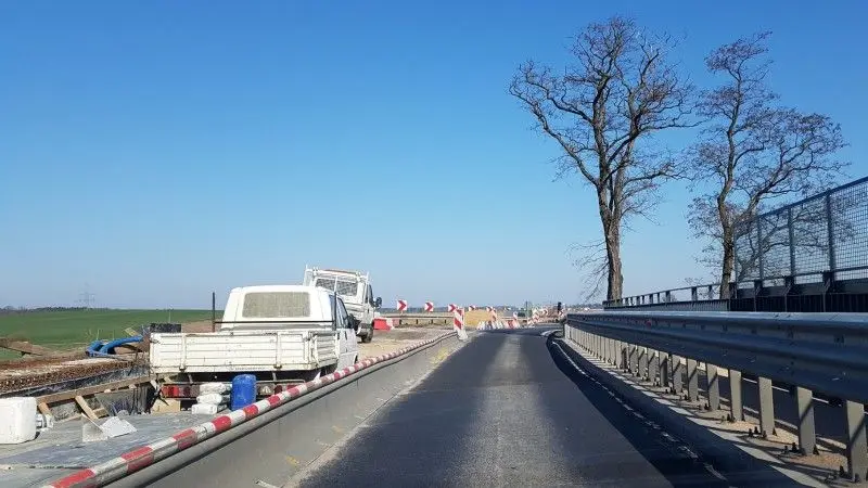 Remont wiaduktu na DK94 w Okmianach