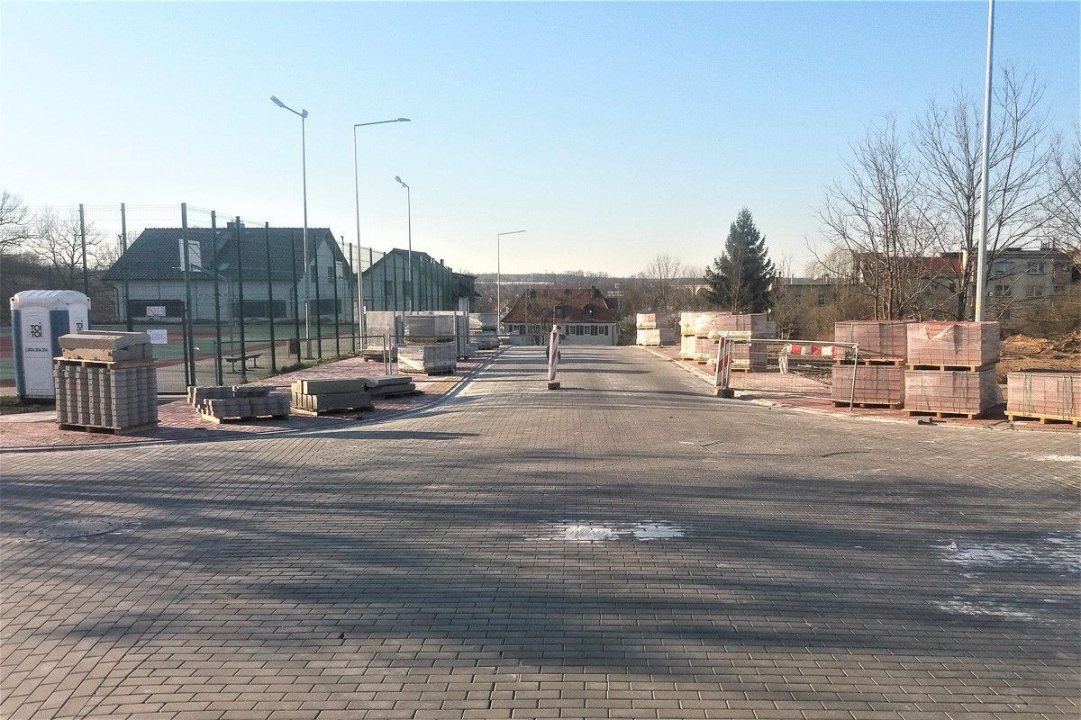 Ulica Żołnierzy Wyklętych w Bolesławcu prawie gotowa