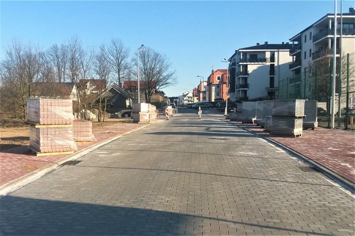 Ulica Żołnierzy Wyklętych w Bolesławcu prawie gotowa
