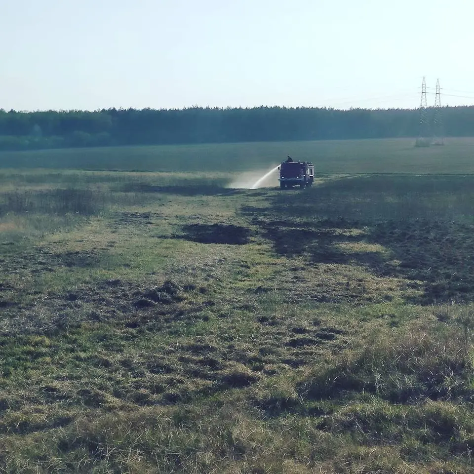 Дії пожежної служби в населеному пункті Wykroty (гміна Nowogrodziec, Болеславецький повіт)