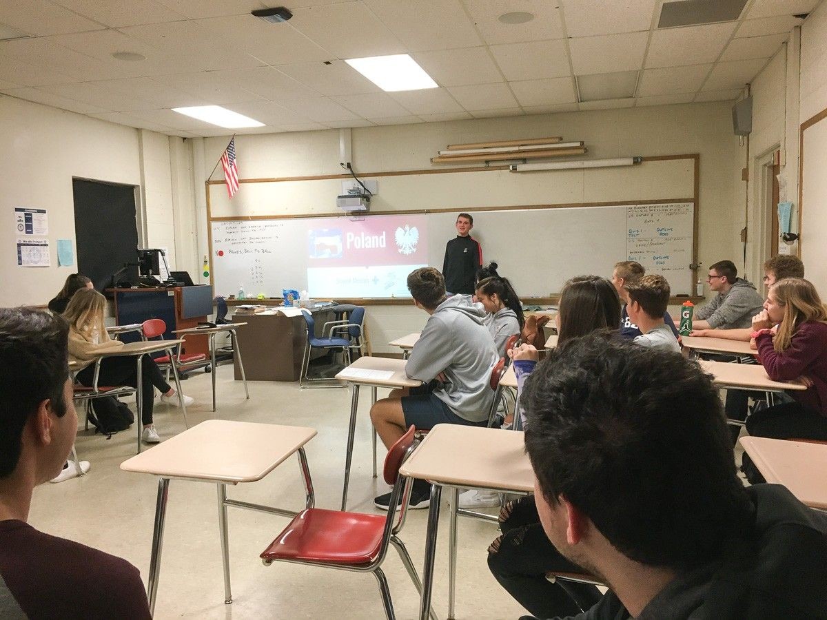 Sławomir Męczyński, absolwent GS nr 4 (dziś SP nr 5) w Bolesławcu, na stypendium w Stanach Zjednoczonych