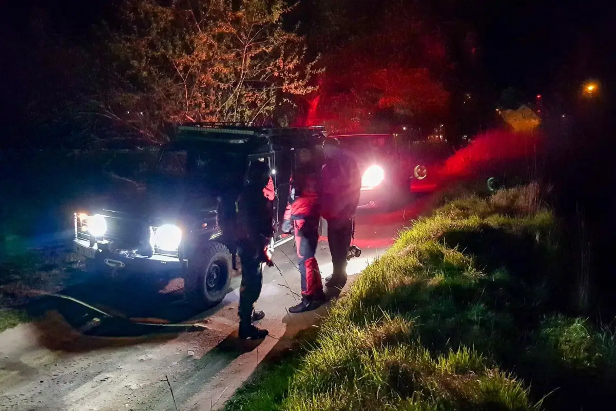 Ratownicy poszukujący zaginionego Kacperka