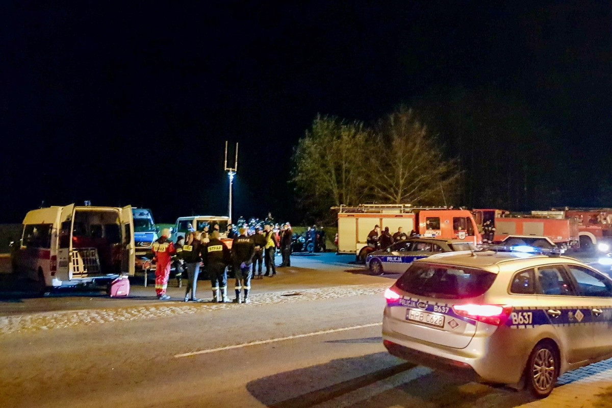 Ratownicy poszukujący zaginionego Kacperka