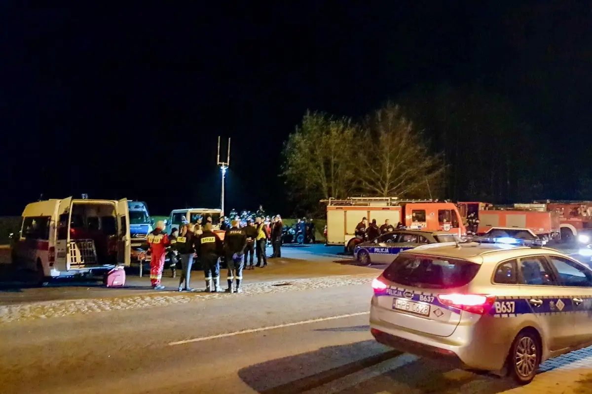 Ratownicy poszukujący zaginionego Kacperka