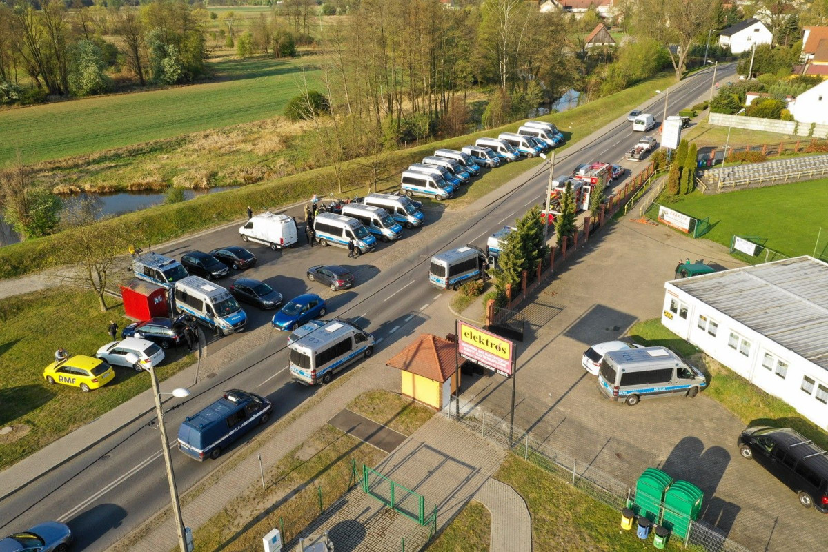 Poszukiwanie 3,5-latka w Nowogrodźcu