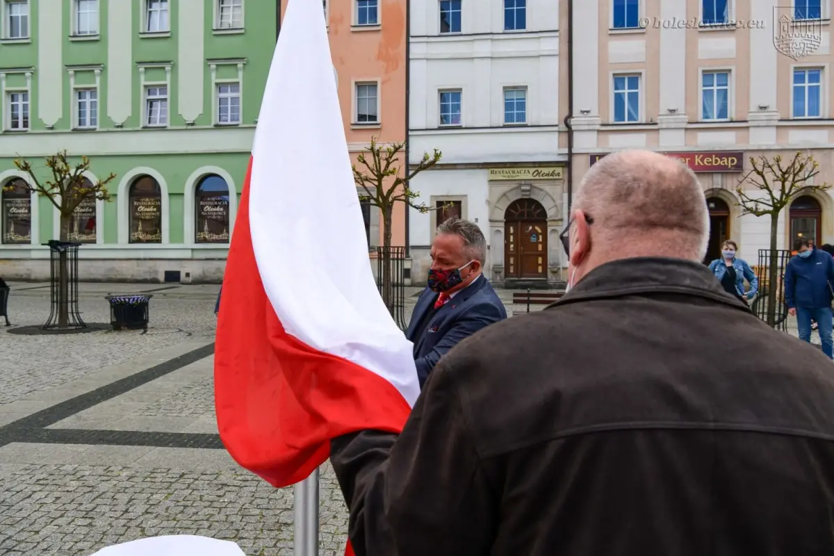 Biało-Czerwona na bolesławieckim Rynku