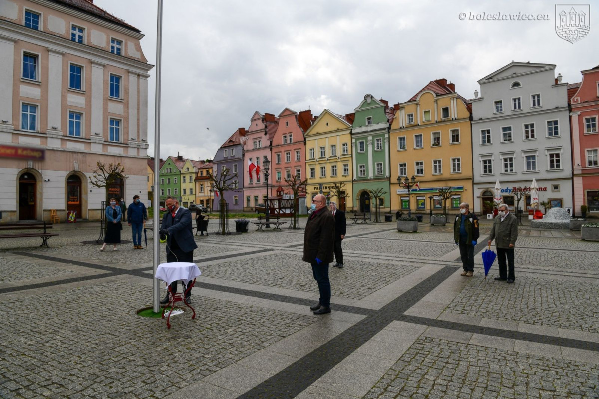 Biało-Czerwona na bolesławieckim Rynku