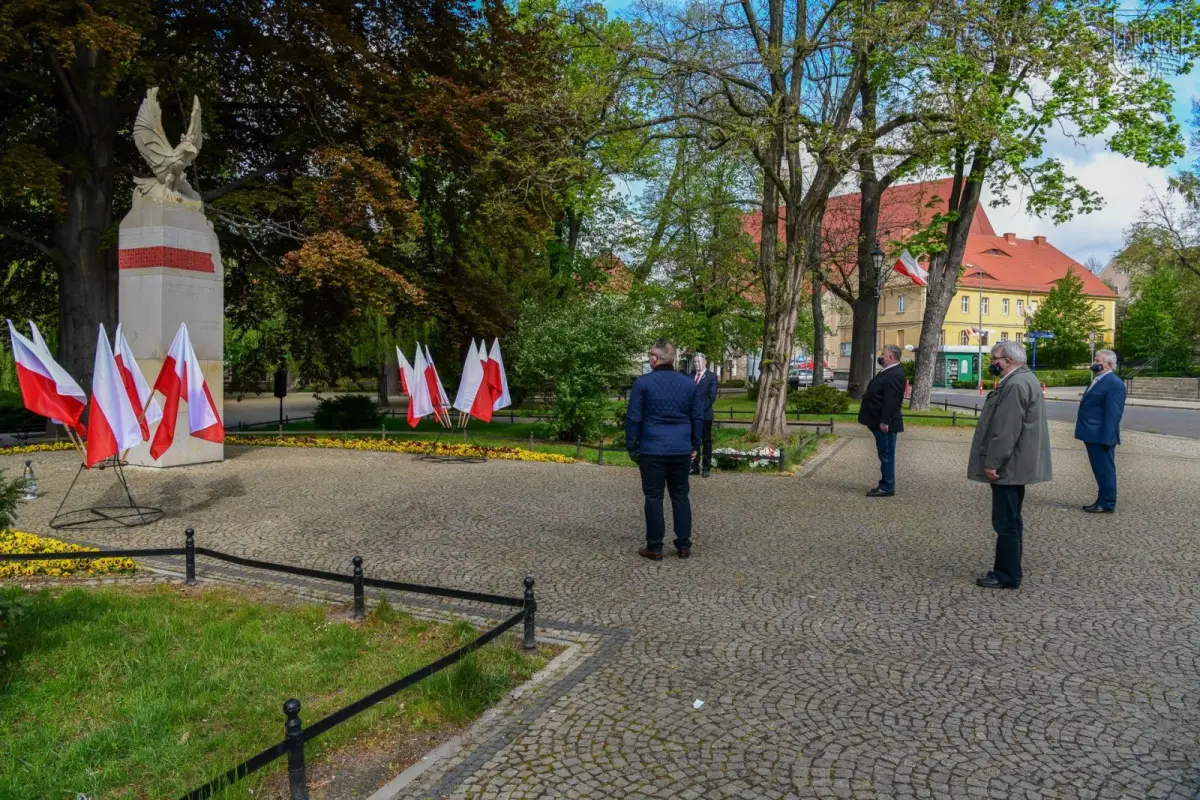 Uroczystość z okazji święta Konstytucji 3 maja w Bolesławcu