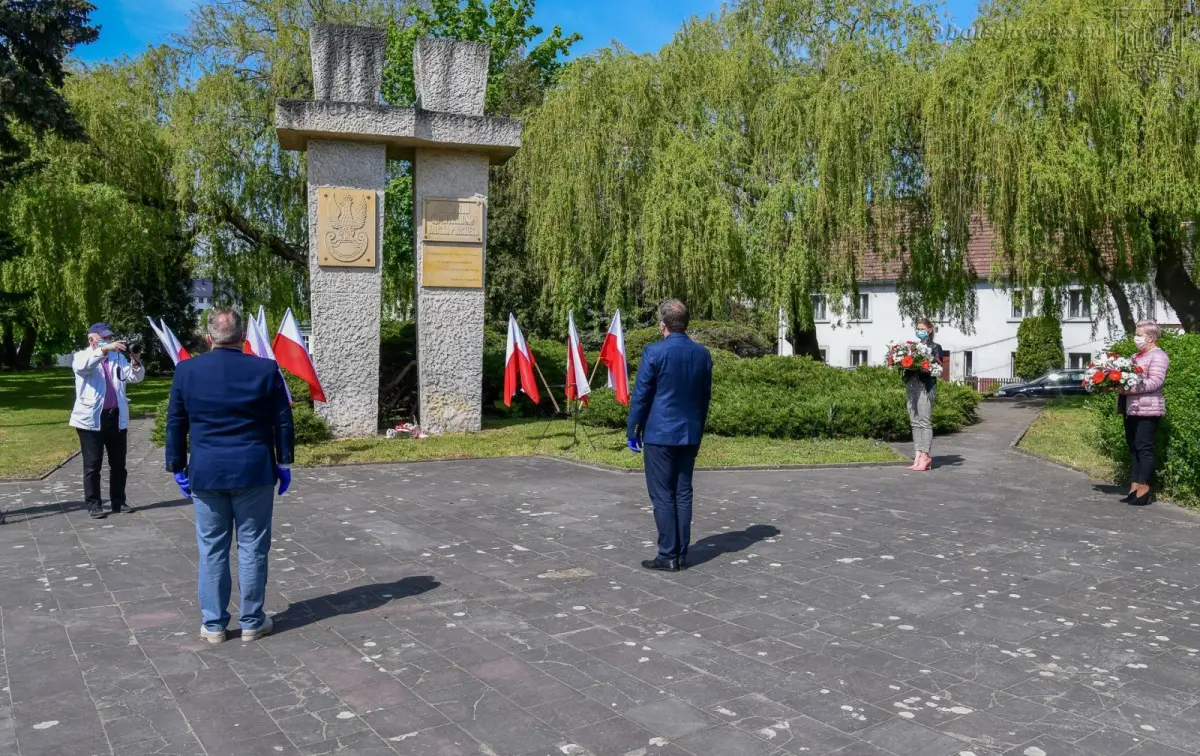 Bolesławiec: symboliczna uroczystość związana z rocznicą zakończenia II wojny światowej
