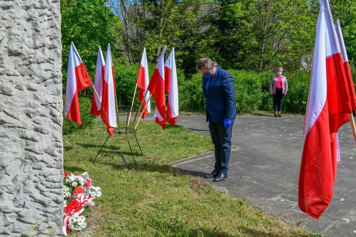 Bolesławiec: symboliczna uroczystość związana z rocznicą zakończenia II wojny światowej