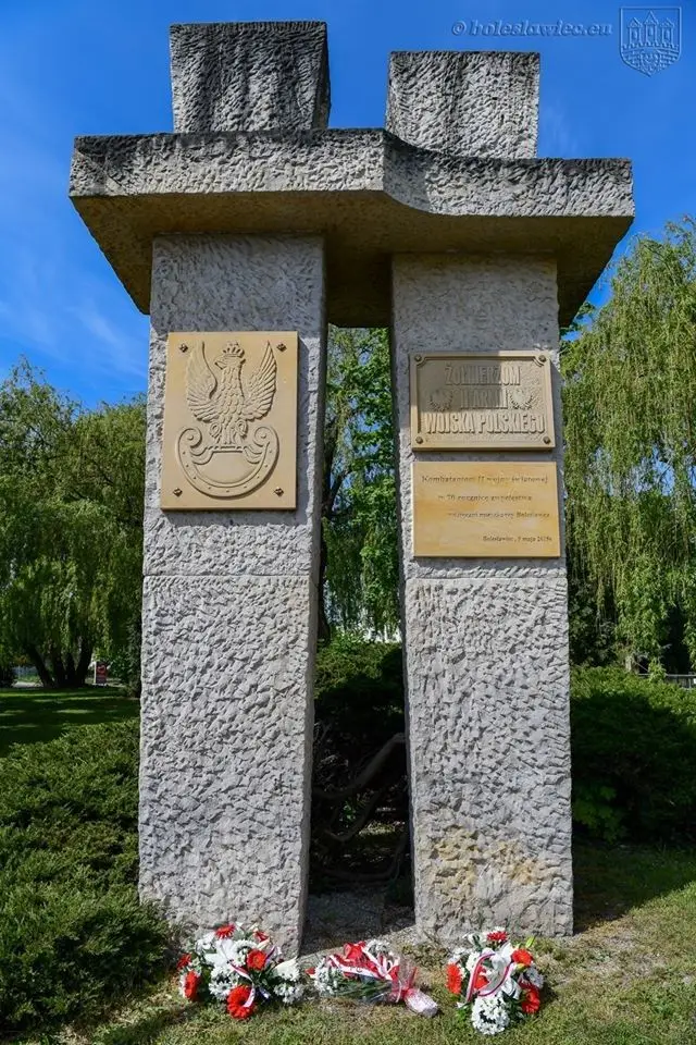 Bolesławiec: symboliczna uroczystość związana z rocznicą zakończenia II wojny światowej