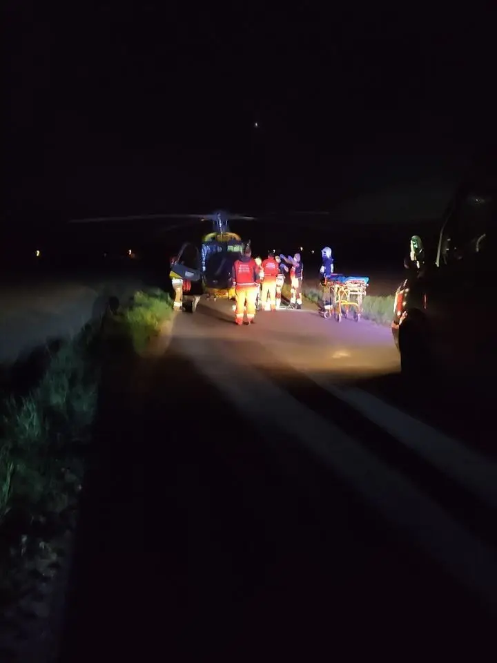 Wypadek w Kierżnie