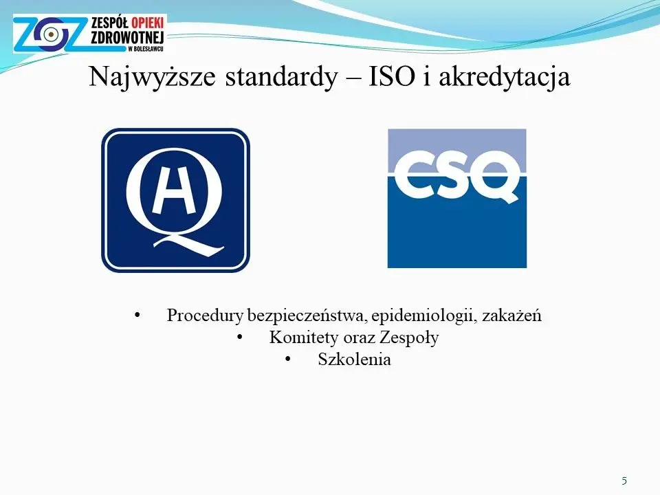 Sytuacja epidemiologiczna i finansowa szpitala powiatowego w Bolesławcu – prezentacja