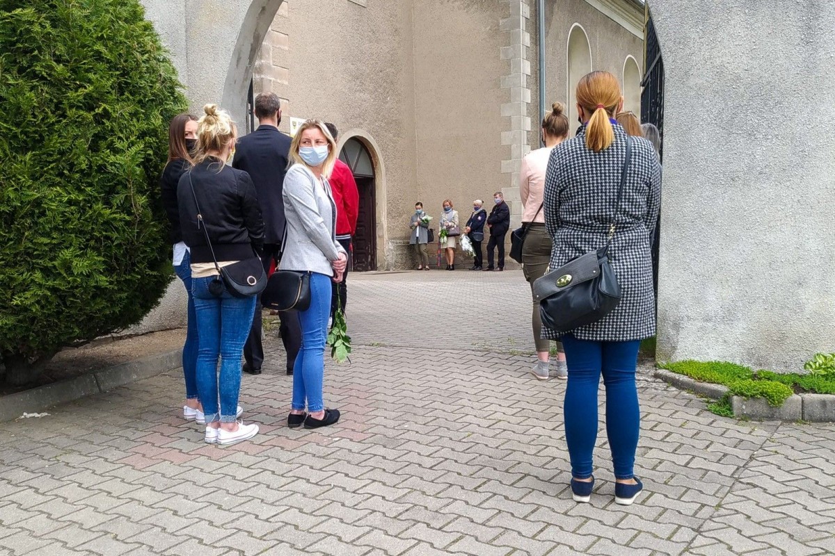 Ceremonia pogrzebowa Kacperka Błażejowskiego