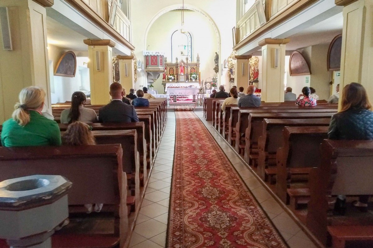 Ceremonia pogrzebowa Kacperka Błażejowskiego