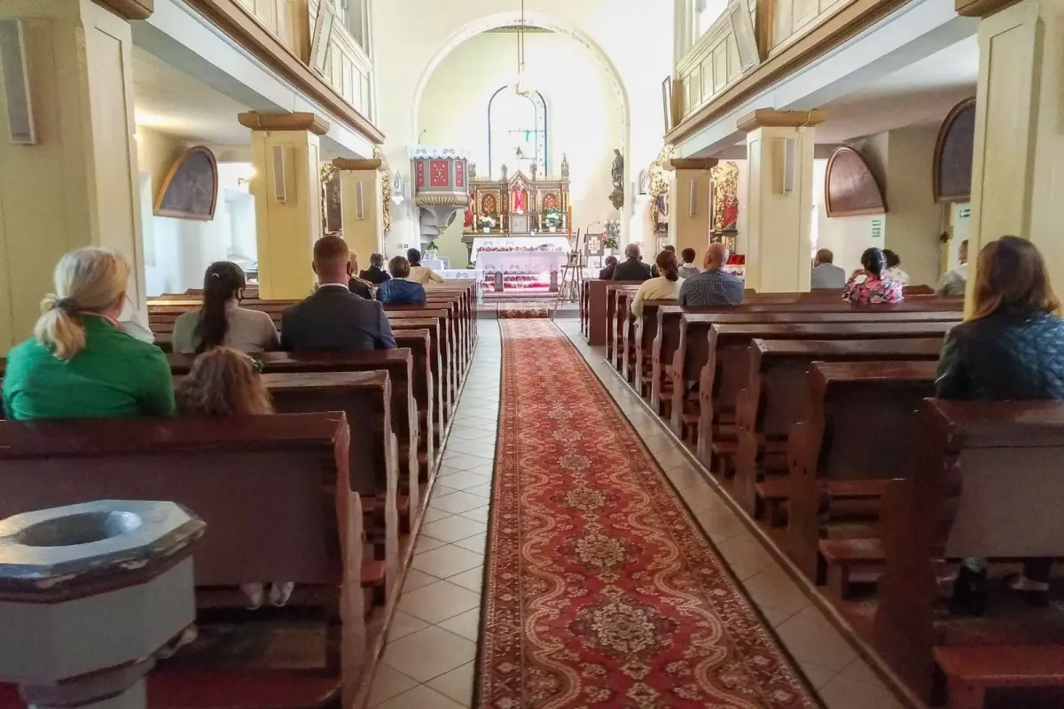 Ceremonia pogrzebowa Kacperka Błażejowskiego