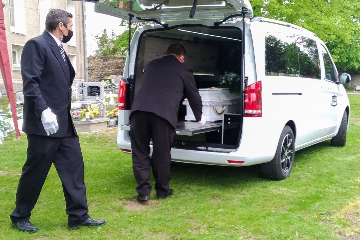 Ceremonia pogrzebowa Kacperka Błażejowskiego