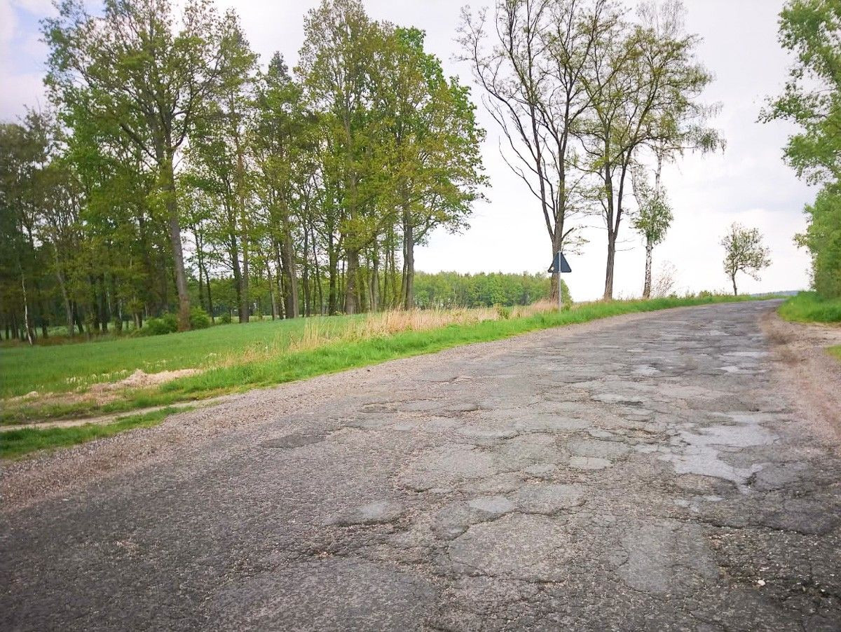 Dziurawa droga Ocice–Gościszów–Mściszów (powiat bolesławiecki–powiat lubański)