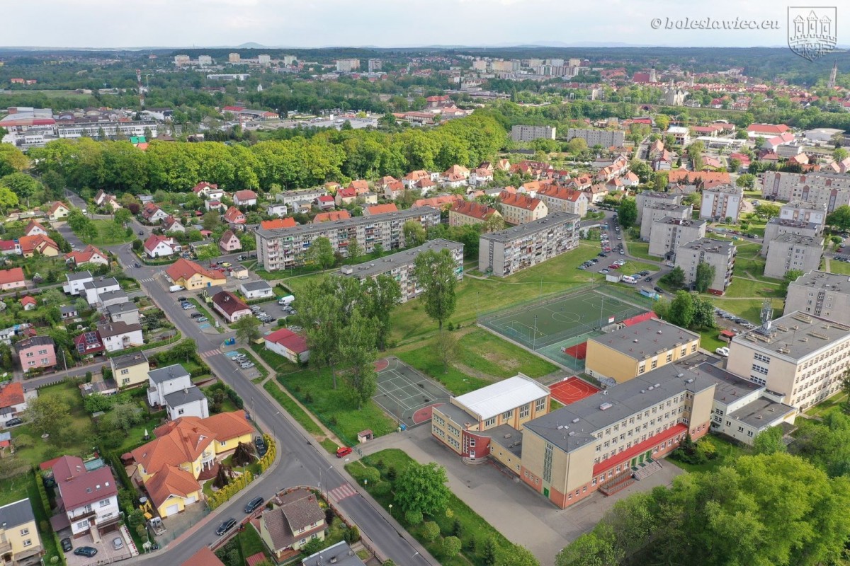 Akcja saperów przy ulicy Góralskiej w Bolesławcu