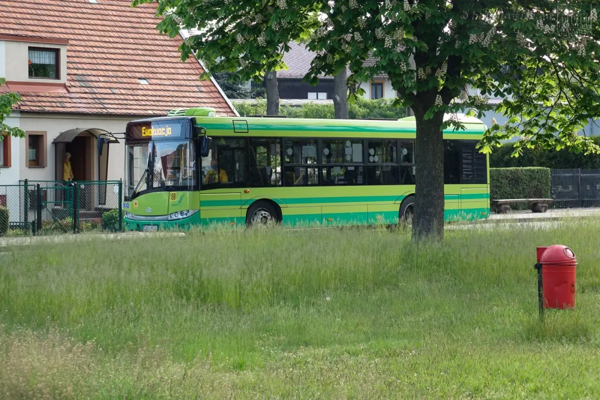 Akcja saperów przy ulicy Góralskiej w Bolesławcu
