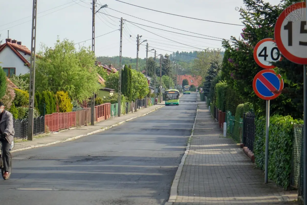 Akcja saperów przy ulicy Góralskiej w Bolesławcu