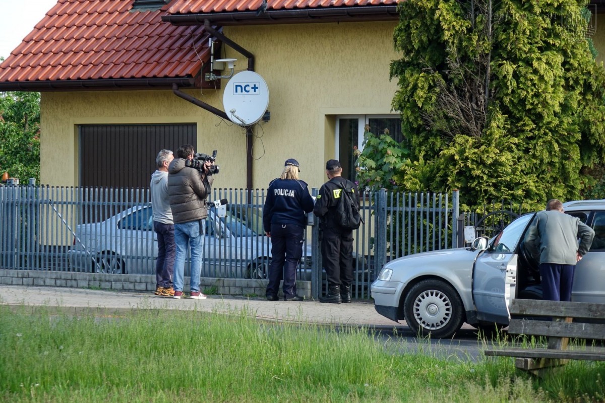 Akcja saperów przy ulicy Góralskiej w Bolesławcu