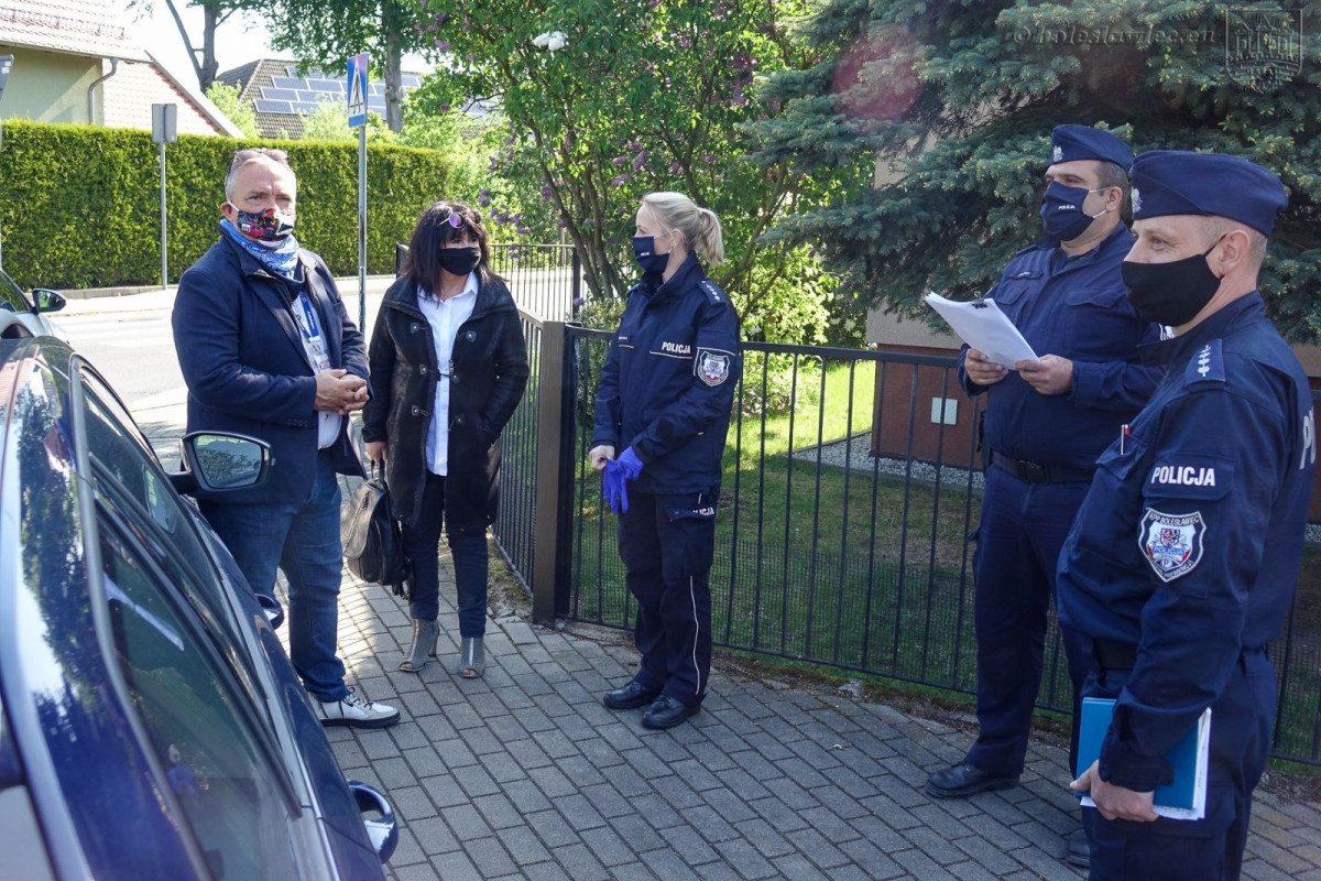 Akcja saperów przy ulicy Góralskiej w Bolesławcu