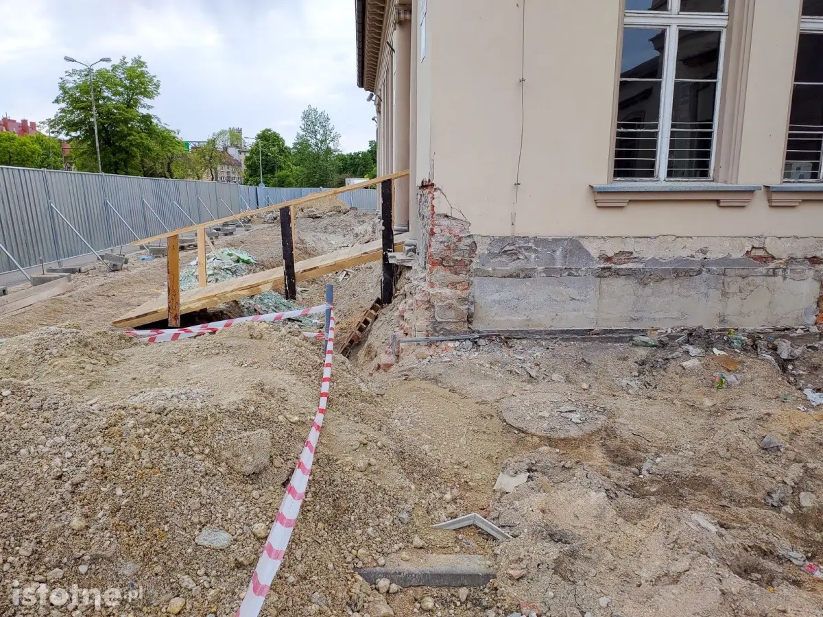 Remont dworca PKP w Bolesławcu