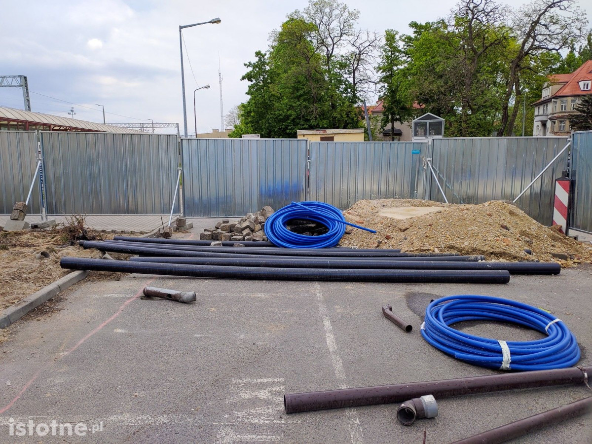 Remont dworca PKP w Bolesławcu