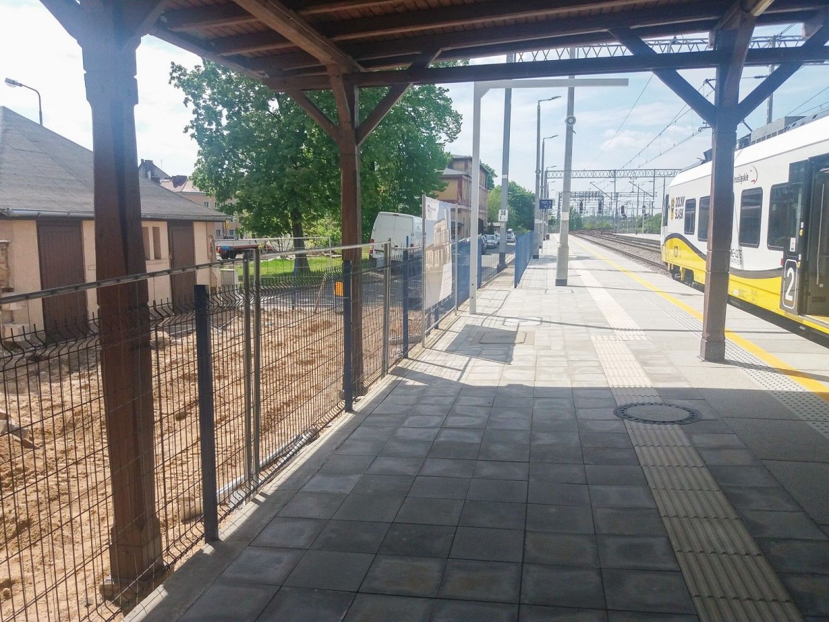 Remont dworca PKP w Bolesławcu