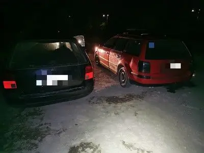Miejsce przestępstwa w gminie Gromadka i podejrzani (mieszkańcy gminy Warta Bolesławiecka)