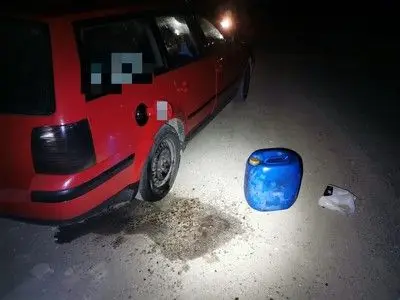Miejsce przestępstwa w gminie Gromadka i podejrzani (mieszkańcy gminy Warta Bolesławiecka)