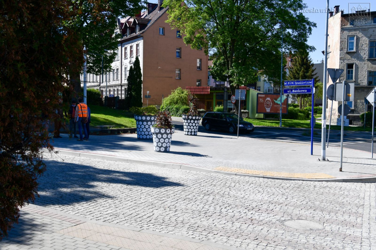Prace przy ulicy Bankowej w Bolesławcu zakończone