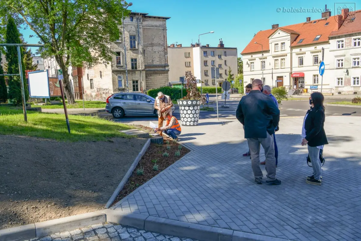 Prace przy ulicy Bankowej w Bolesławcu zakończone