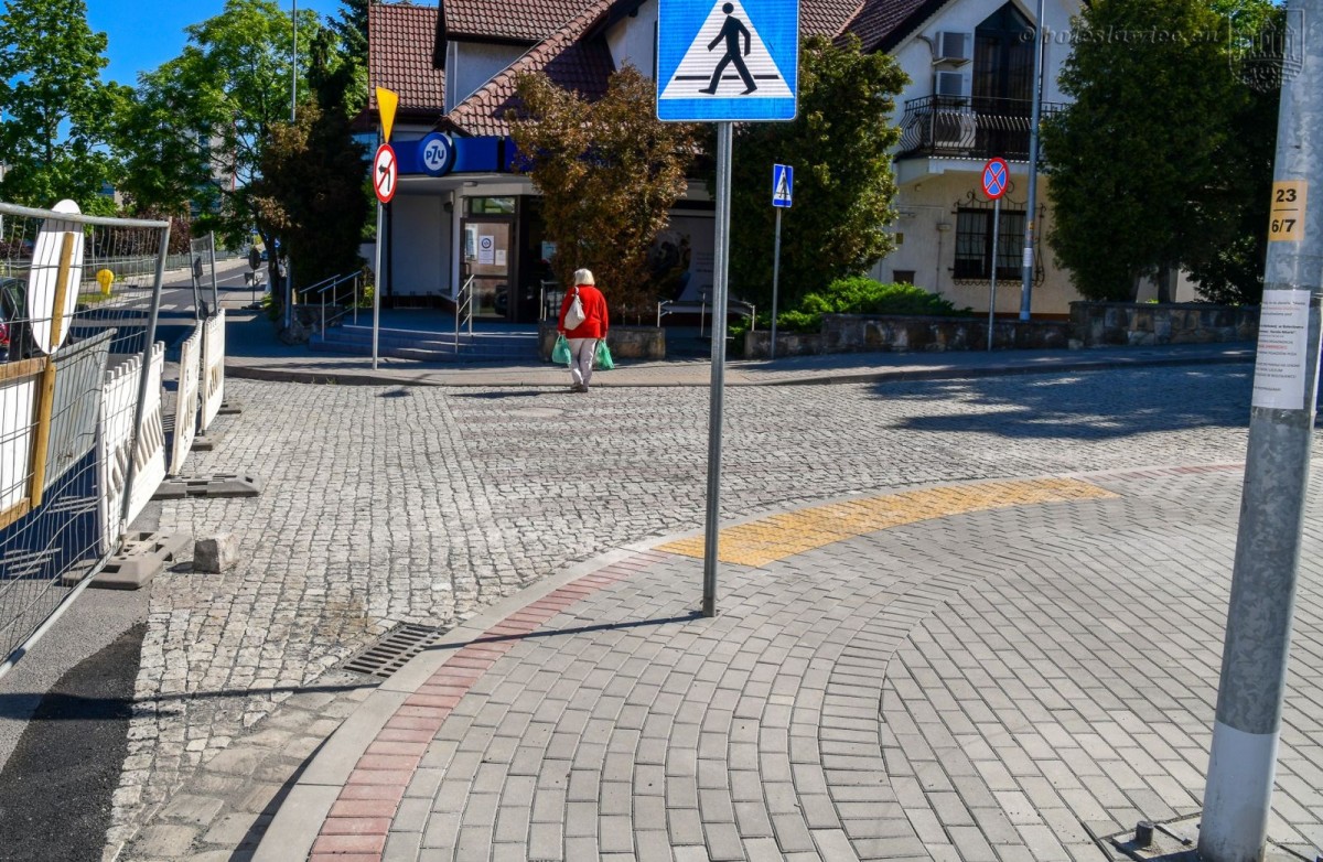 Prace przy ulicy Bankowej w Bolesławcu zakończone