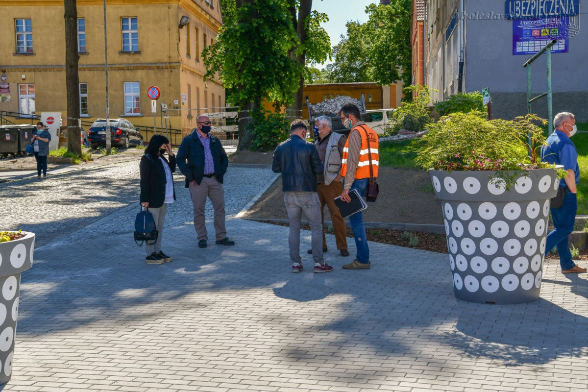 Prace przy ulicy Bankowej w Bolesławcu zakończone